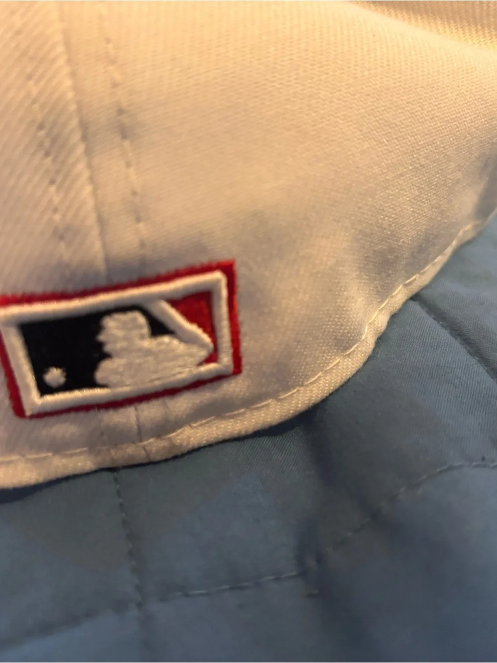 New Era White LA Baseball Cap - 59FIFTY